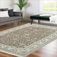 thumbnail image 1 of Alfa Rich 3x5 Area Rugs, Ultra-Thin Oriental Aqua Green Black Rug, Non-Slip Machine Washable, Easy Clean, Pet Friendly Runner Rugs, Laundry Rugs, 1 of 6