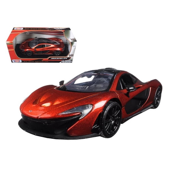 McLaren P1 Orange Metallic 1/24 Diecast Model Car by Motormax