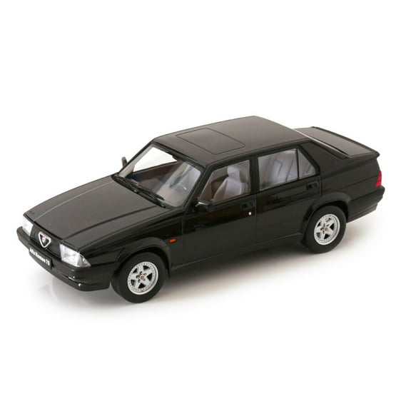 Alfa Romeo 75 Diecast Model 1:18 scale Black Triple 9