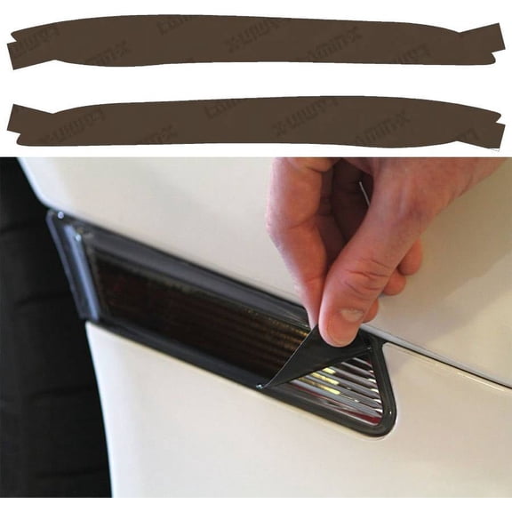 Alfa Romeo Giulia (2017+ ) Charcoal Rear Marker Covers