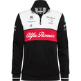 thumbnail image 1 of Alfa Romeo Racing F1 2022 Women's Quarter Zip Team Sweatshirt - Black, 1 of 2