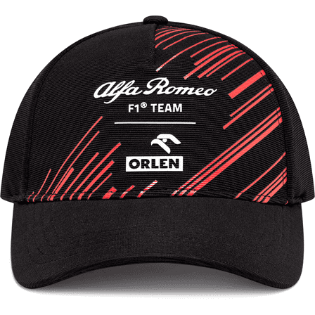 Alfa Romeo Racing F1 Black Team Hat - Baseball/Flatbrim