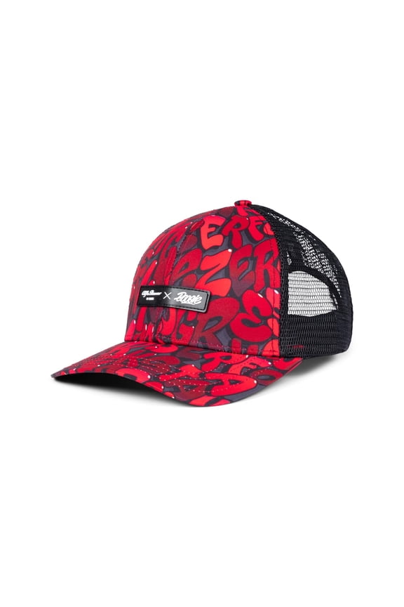 Racing F1 Limited Edition Black Mesh Hat- Designed by Swiss Graffiti Artist Boogie