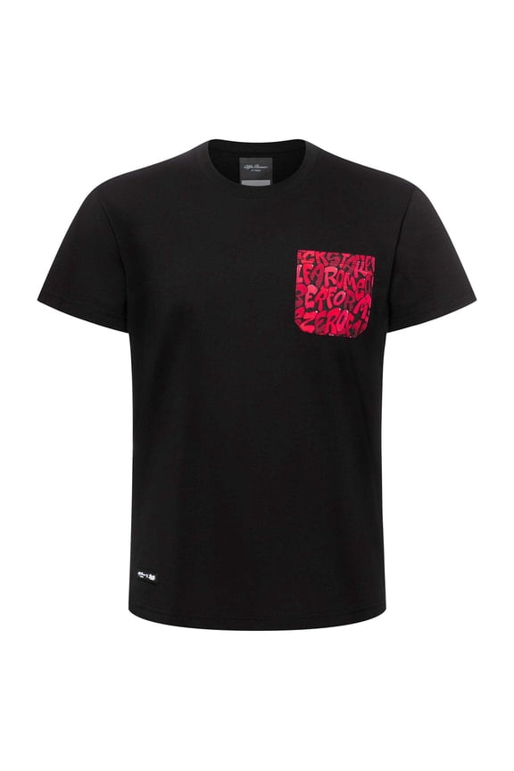 Racing F1 Limited Edition Black T-Shirt - Designed by Swiss Graffiti Artist Boogie