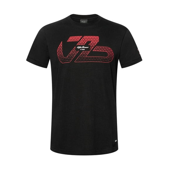 Alfa Romeo Racing F1 Men's Special Edition Valtteri Bottas T-Shirt- Black
