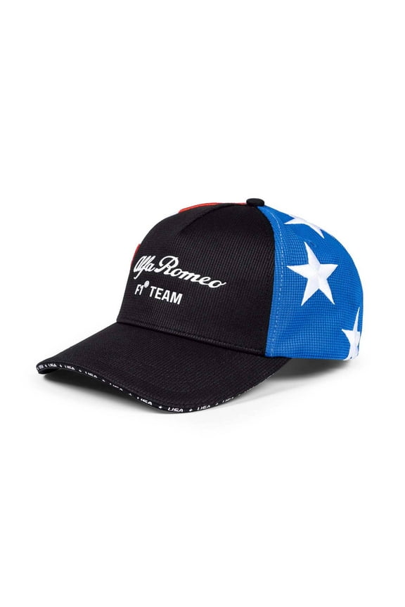 Racing F1 Special Edition Stars & Stripes USA GP Baseball Hat - Black
