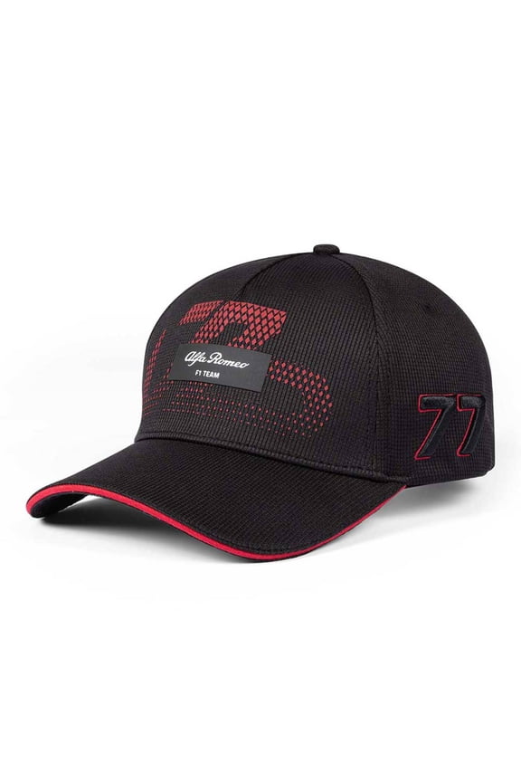 Alfa Romeo Racing F1 Special Edition Valtteri Bottas #77 Team Hat - Black