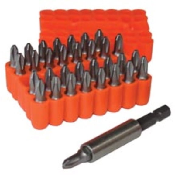Alfa Tools 35Pc. #2 Phillips Drywall Bit Block Carded BBL9001C