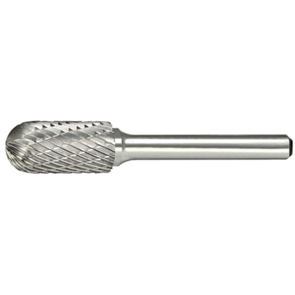 Alfa Tools B71220D Sc-14 Carbide Burr Cylindrical Radius Double Cut