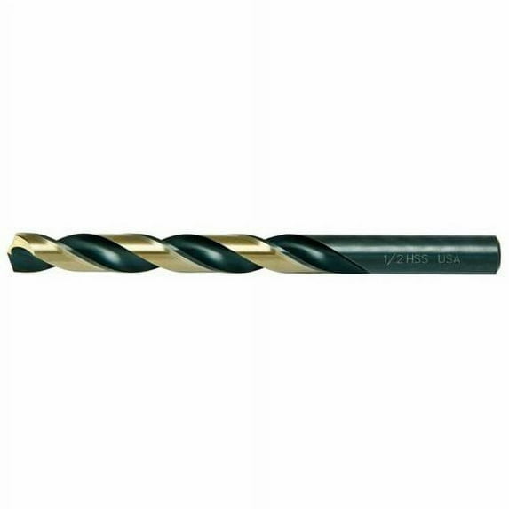 BB74107C 5/32" Black Oxide and Gold Finish Blitz Bit Jobber Drill (1EA)