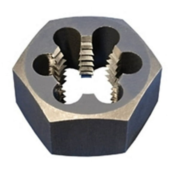 Alfa Tools CSRTD70712 9/16-18 Rethreading Hex Die Carbon Steel