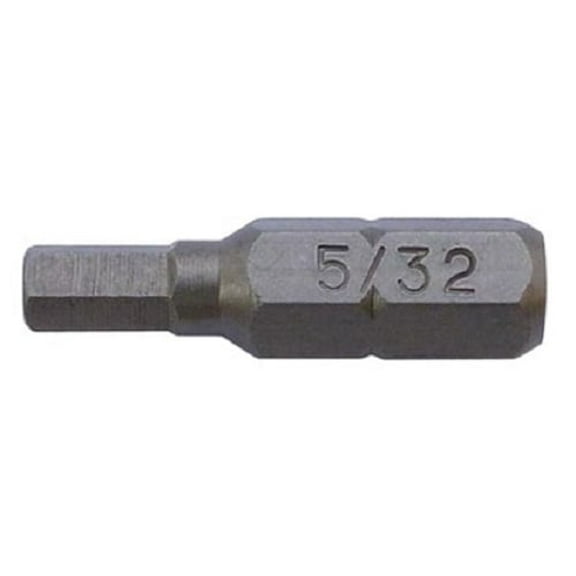 Alfa Tools HSB15838 7/64" x 1" x 1/4" Hex Allen Bit (25 Pack)