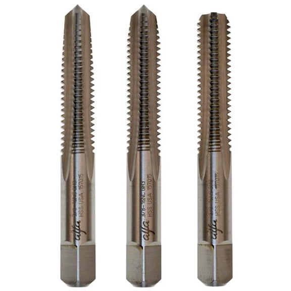 Alfa Tools HTS170008 4-48 HSS Hand Tap Set