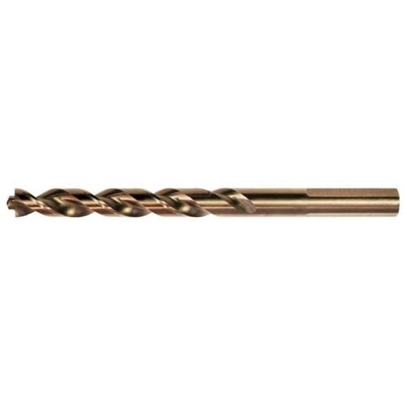 JD50121BDC High-Speed Steel Bullet Pilot-Point Jobber Drill Carded, 3/8"