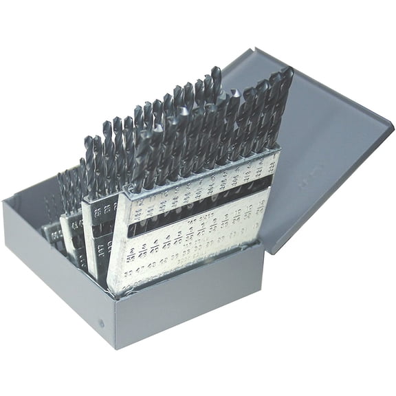 S250191 High-Speed Steel Eco Pro Number 1-60 Split Point Set, 60-piece