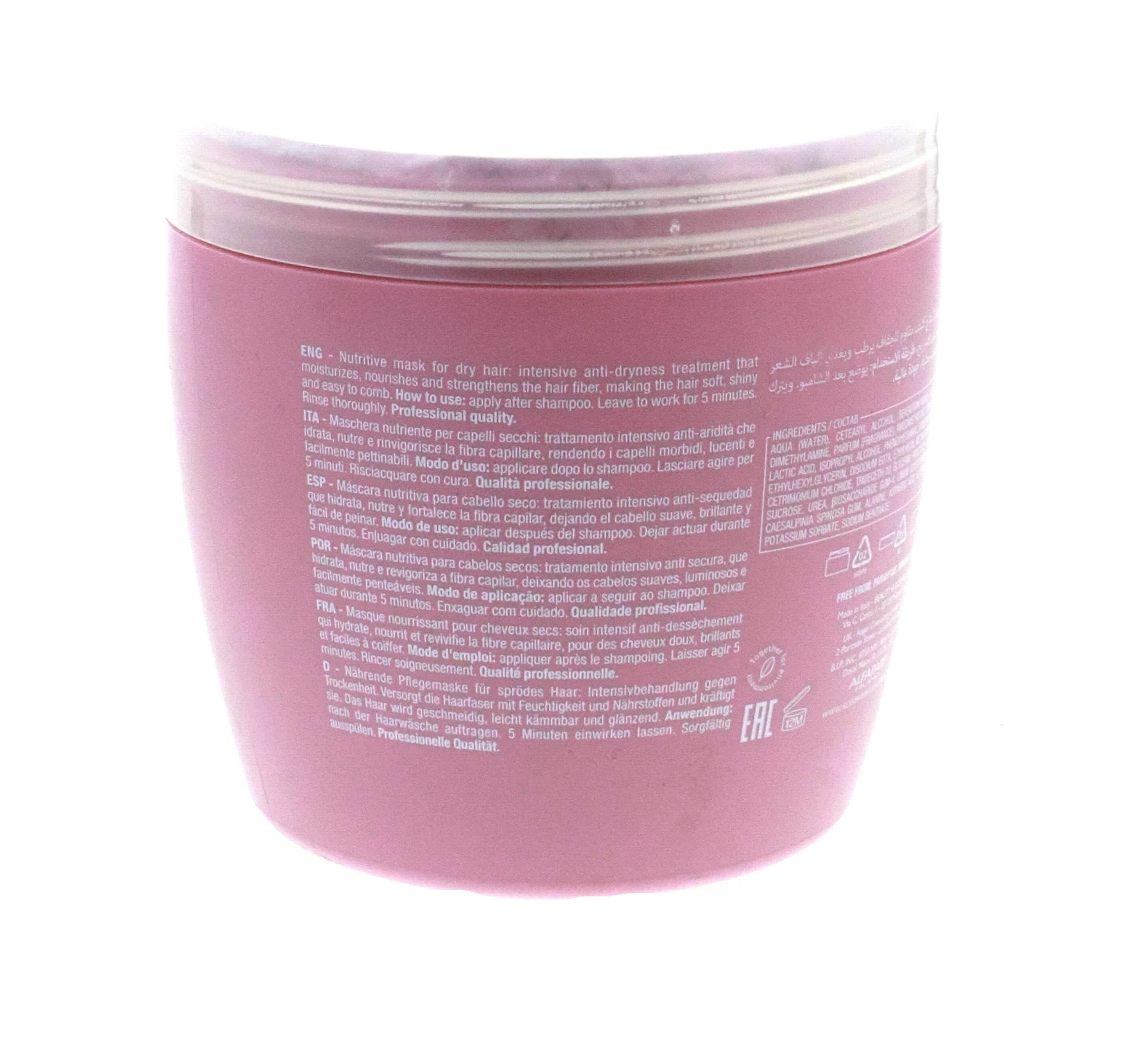 AlfaParf - Semi Di Lino Moisture Nutritive Mask (Dry Hair) - 500ml/16.9oz