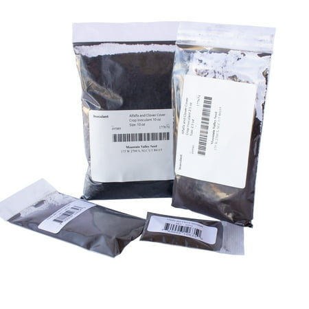 Alfalfa & Clover Inoculant - Cover Crop Seed Inoculant for Alfalfa & Clover Seeds - 2.5 Oz Bag - Powder Rhizobia Inoculant for Cover Crops