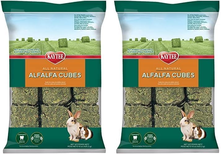 Alfalfa Cubes for Rabbits, Guinea Pigs, and Other Small Animals