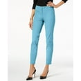 thumbnail image 1 of Alfani Bi Stretch Hollywood Skinny Pants Blue Crystal 4, 1 of 1