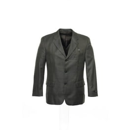 Mens collarless sport coat on sale