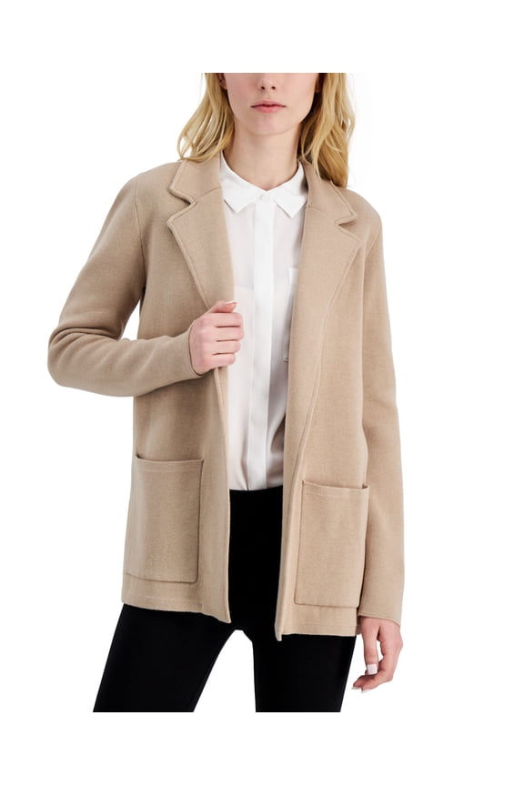 Collared Coatigan Fresh Almond L