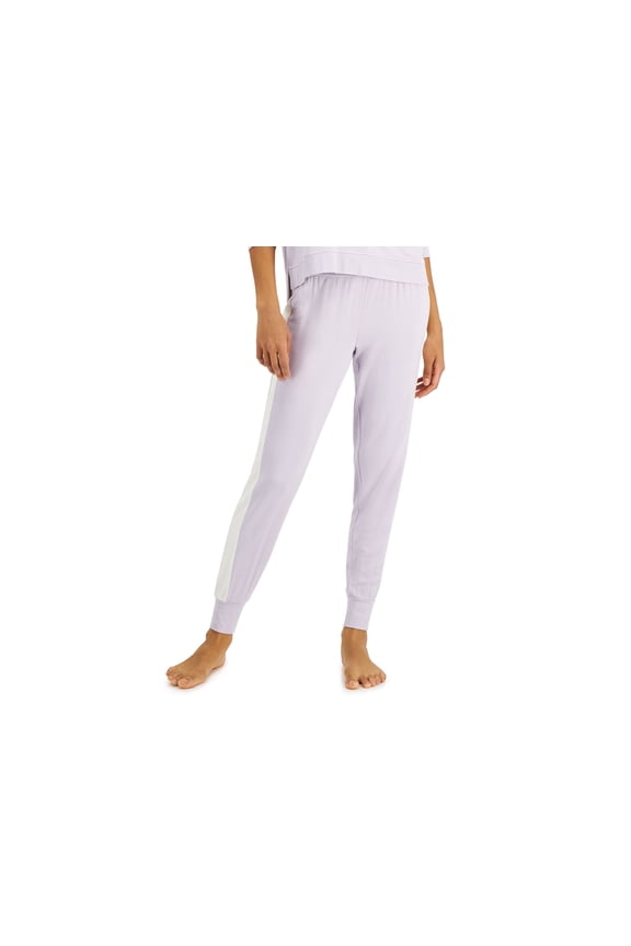 Colorblocked Lounge Jogger Pants Lavender Mist XL