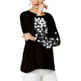 thumbnail image 1 of Alfani Embellished Sweater Deep Black XL, 1 of 1