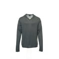thumbnail image 1 of Alfani Gray Heather V-Neck Sweater , Size Medium, 1 of 4