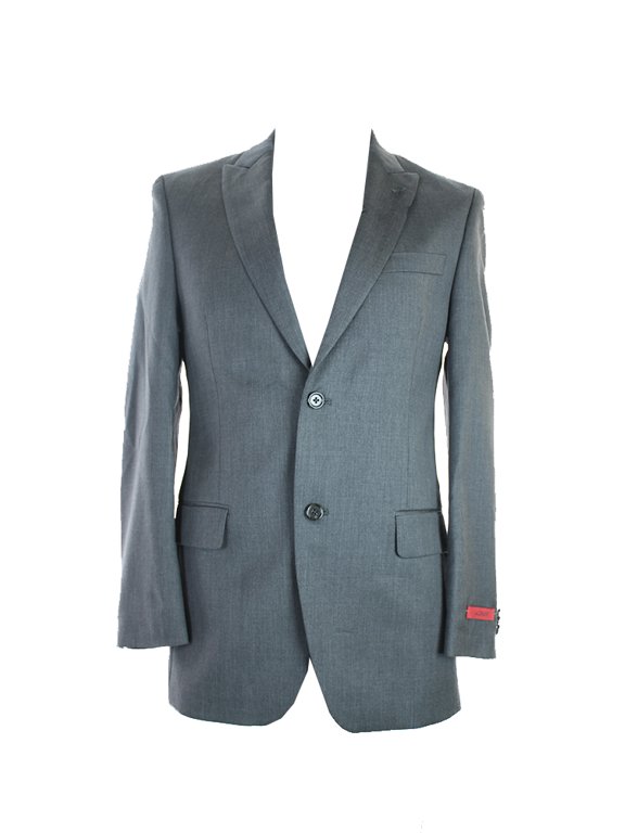 Grey Regular Fit Jacket 38R