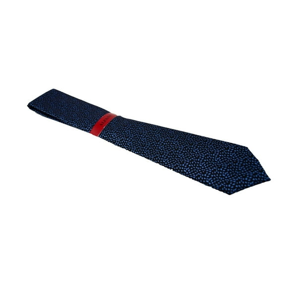 Alfani Men's Breton Textured Abstract Blue Tie