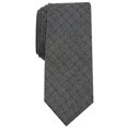 thumbnail image 1 of Alfani Men's Neck Tie One Solid Mode Skinny Slim Silk   Black One Size, 1 of 3