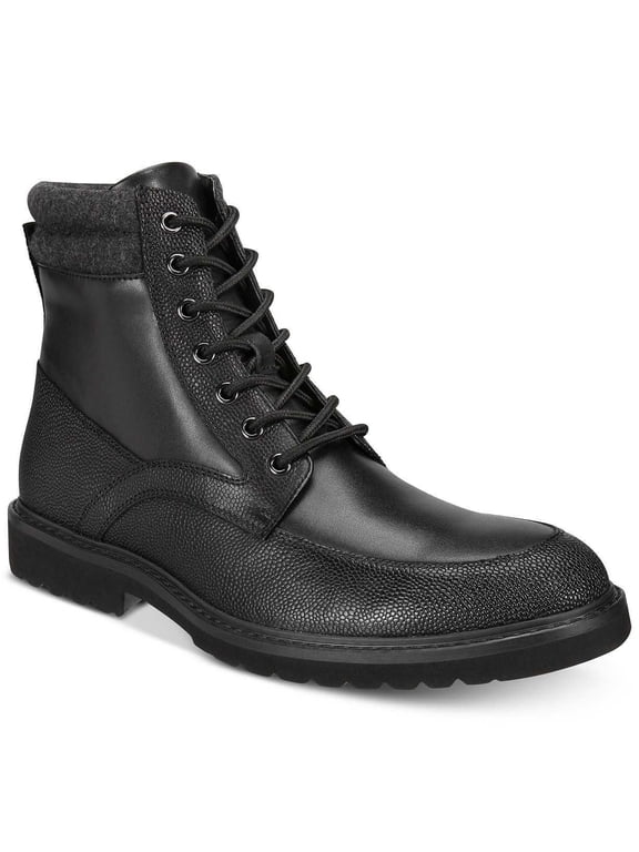Men’s Patrick Moc-Toe Utility Boots, Black, 12 M
