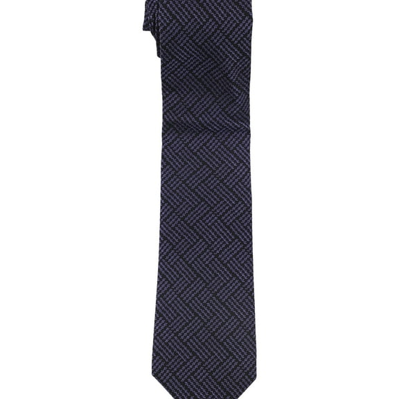 Alfani Mens Laconia Self-tied Necktie, Purple, One Size