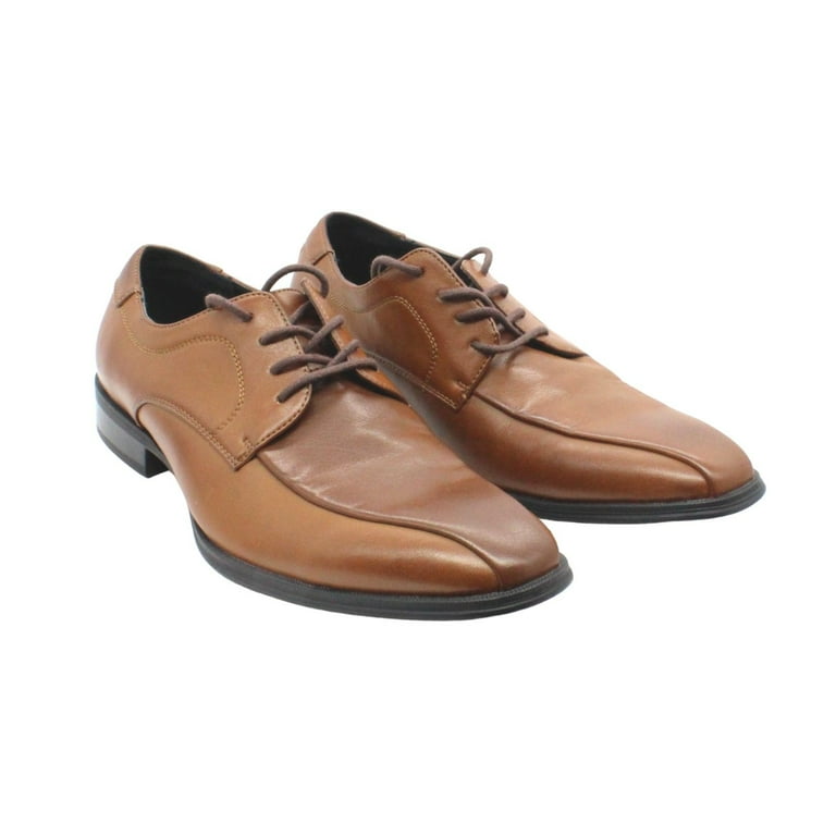 Alfani Men s Quincy Cap Toe Lace up Shoes Tan Walmart