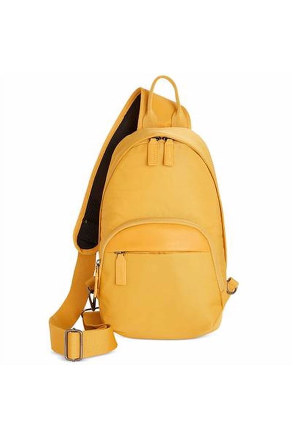 Mens Sling Backpack, Mustard