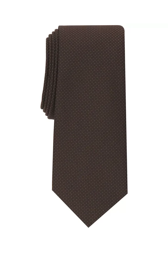 Men's Tanner Mini Tie Necktie, Brown