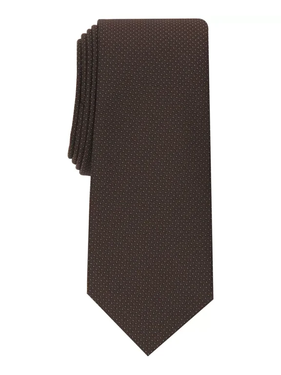 Men's Tanner Mini Tie Necktie, Brown