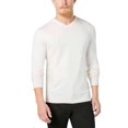 thumbnail image 1 of Alfani Men’s V-Neck Sweater, 3XL, Cream, 1 of 1