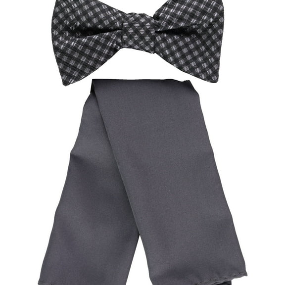 Alfani Mens 2-Piece Neck Tie Set, Black, One Size