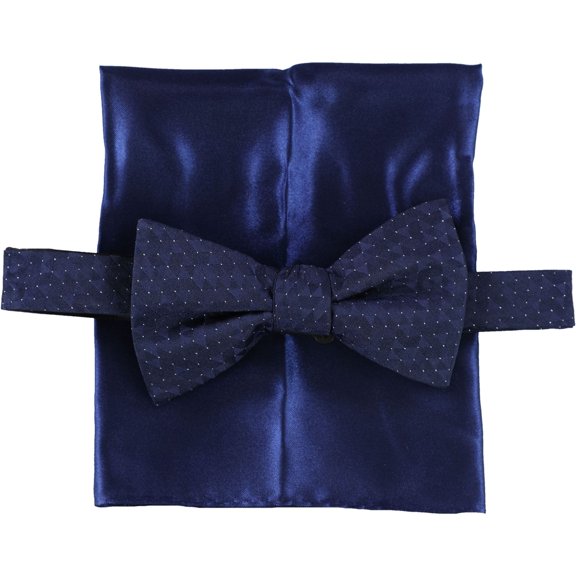 Alfani Mens 2-Piece Self-tied Bow Tie, Blue, One Size
