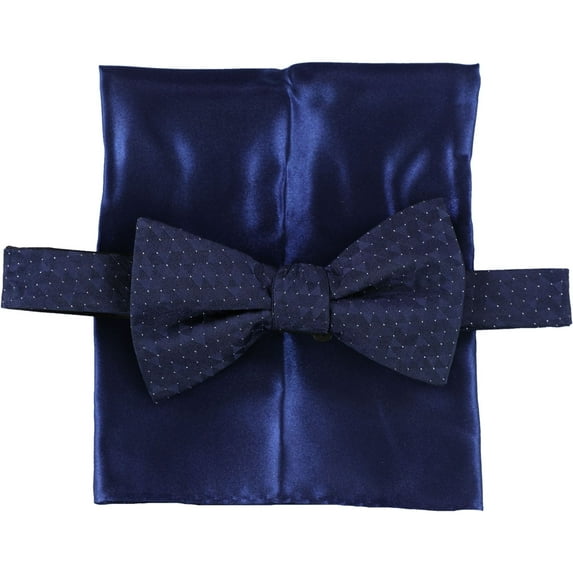 Alfani Mens 2-Piece Self-tied Bow Tie, Blue, One Size