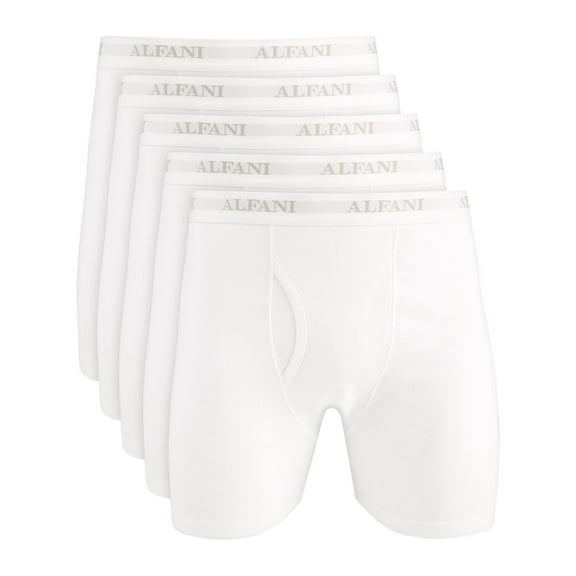 Alfani Mens 5 Pack Moisture Wicking Boxer Briefs
