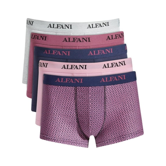 Alfani Mens 5 Pack Tagless Trunks