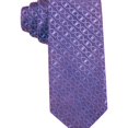 thumbnail image 1 of Alfani Mens Buckle Self-tied Necktie, Purple, One Size, 1 of 1