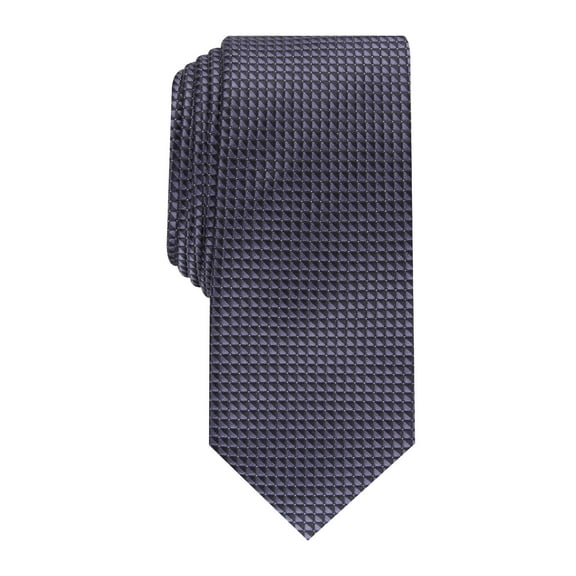 Alfani Men's Slim Neat Tie Black Size Regular