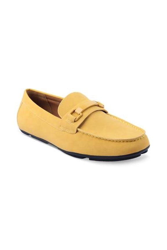 Mens Egan Driving Loafers Yellow 8.5