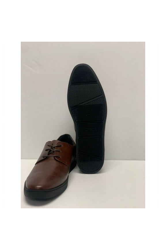 Mens Elston Lace-up Oxford Sneakers Shoes, Chocolate 10.5