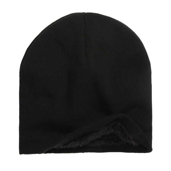 Alfani Mens Faux Shearling Winter Beanie Hat