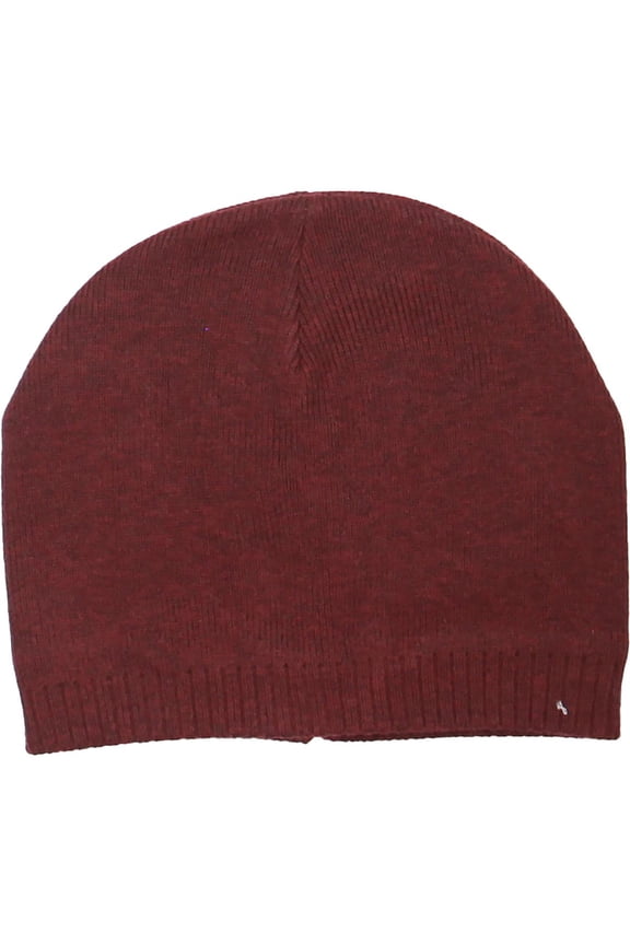 Men's Red Skull Cap Beanie Osfa Reg