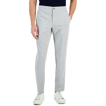 Alfani Mens Heathered Knit Suit Pants